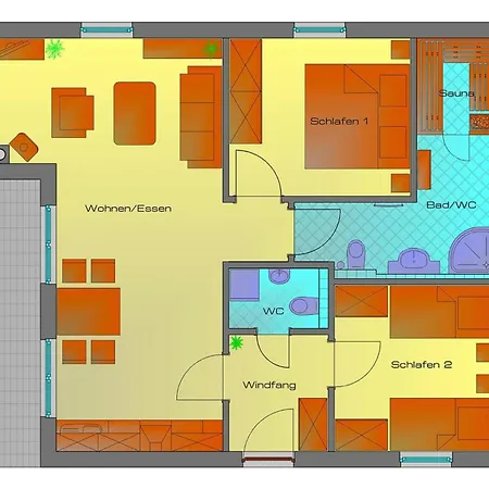 Holiday home Seepark Auenhain Am Markkleeberger See, Cleaning Included